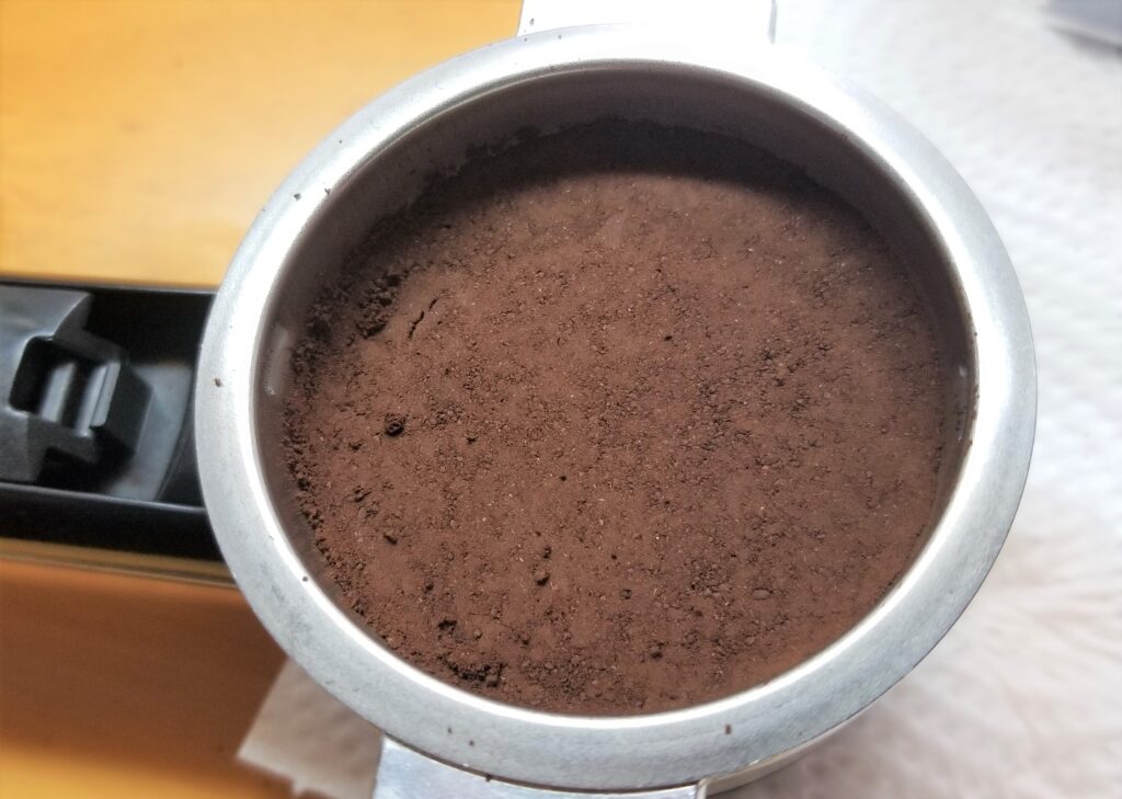 エスプレッソ用のコーヒー粉