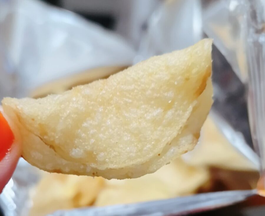 堅あげポテト香ばしにんにく味