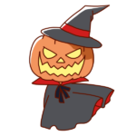 カボチャマン（ハロウィンイラスト）イラストレイン