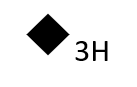 ワイド形スイッチ3W15A×1（3路）位置表示灯付＿電気設備図面記号