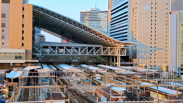 大阪駅（梅田ビル）のトラス構造