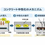 コンクリート中性化（意味やメカニズム）