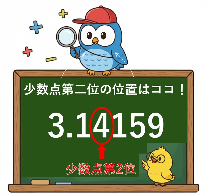 少数点第二位の意味