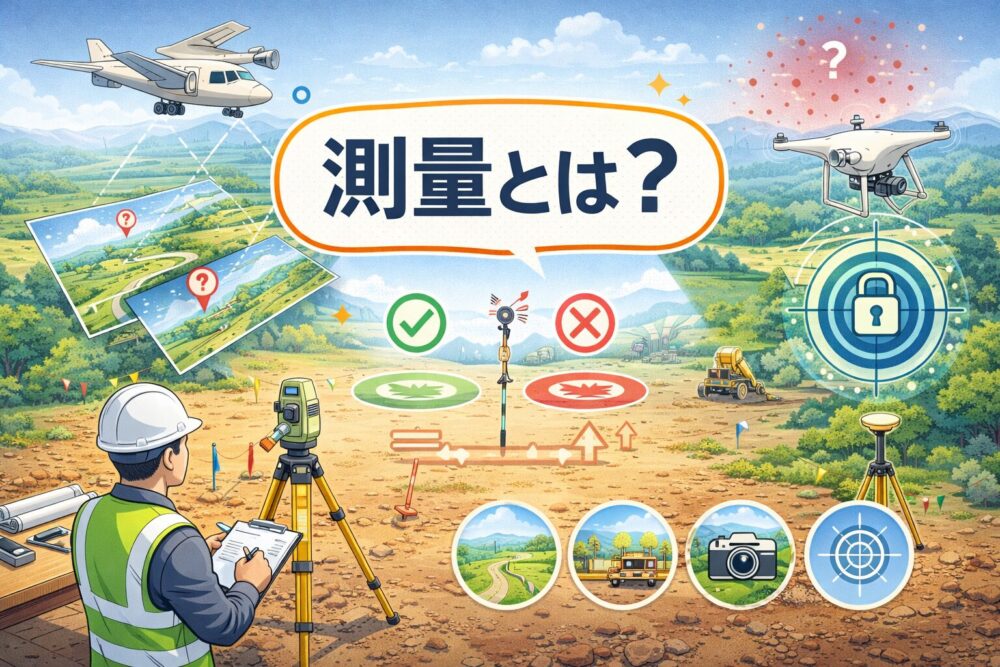 測量とは？簡単にわかりやすく解説